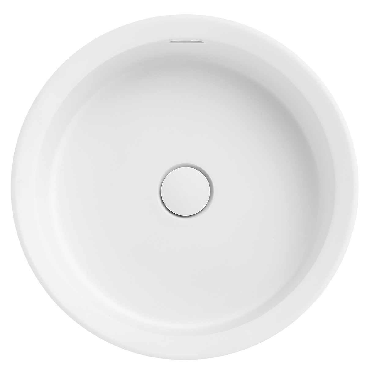 Paros Calypsa Semi-Inset Basin 430 x 430mm - Matte White