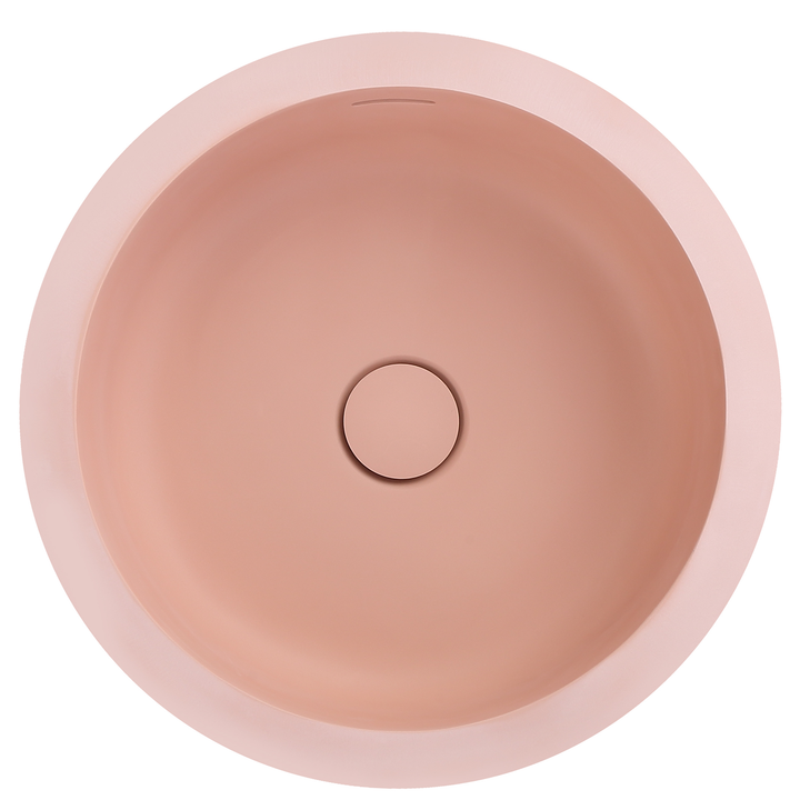 Paros Kalos Undermount Basin 400 x 400mm - Rose