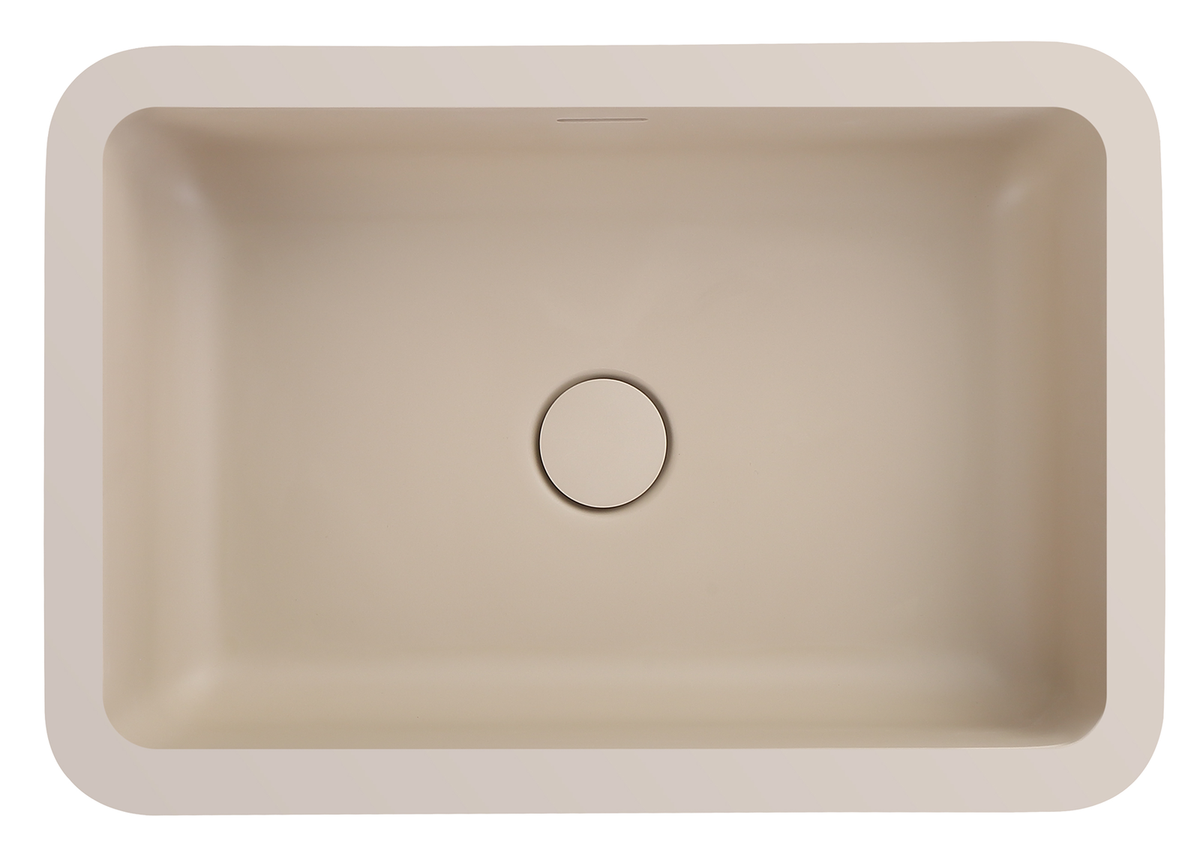 Paros Thalios Undermount Basin 530 x 360mm - Latte
