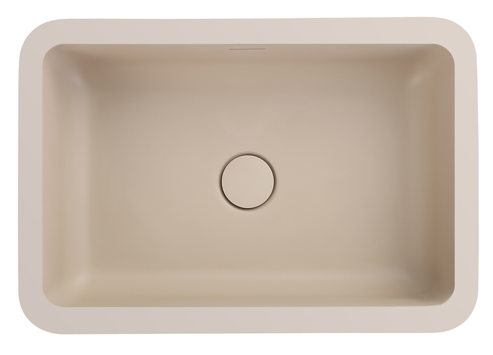 Paros Thalios Undermount Basin 530 x 360mm - Latte