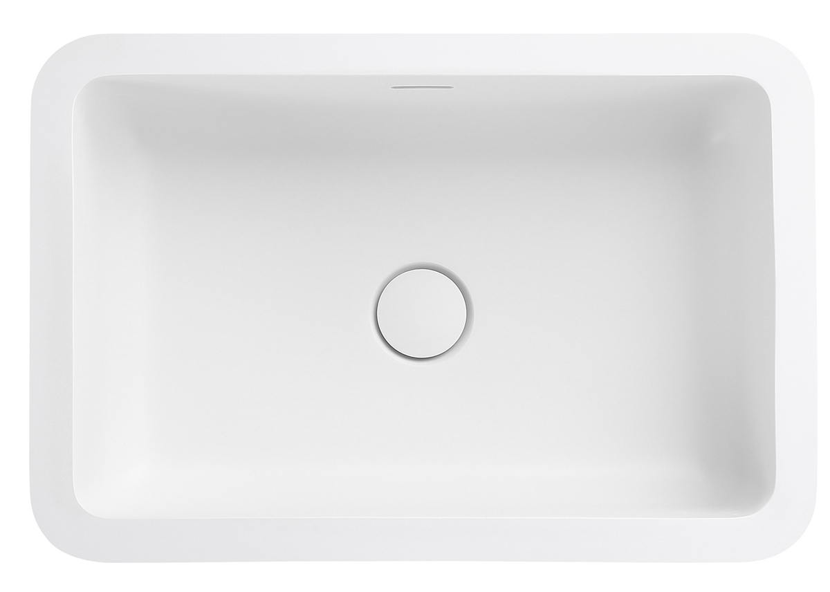 Paros Thalios Undermount Basin 530 x 360mm - Matte White