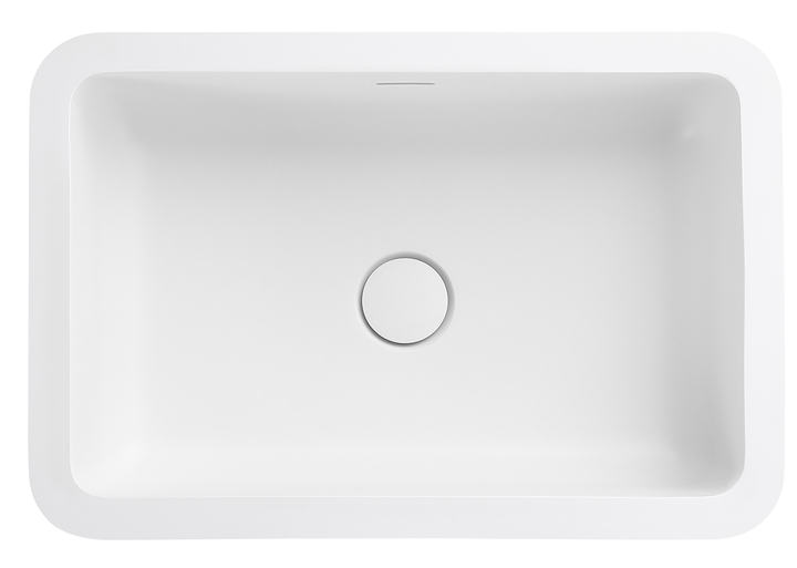 Paros Thalios Undermount Basin 530 x 360mm - Matte White
