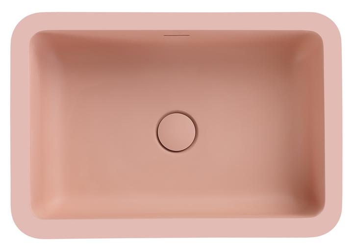 Paros Thalios Undermount Basin 530 x 360mm - Rose