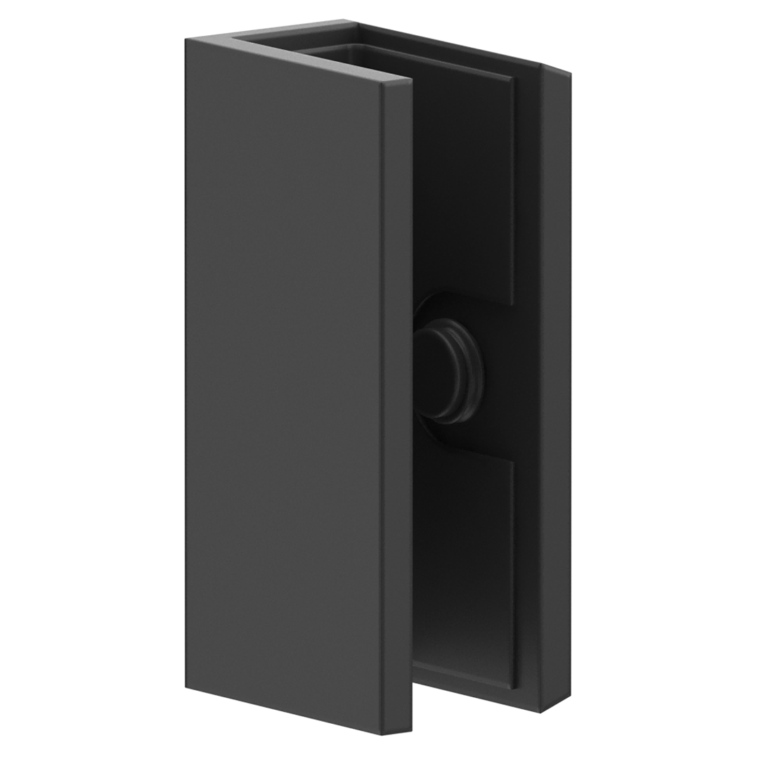 Shower Screen Wall Bracket - Black
