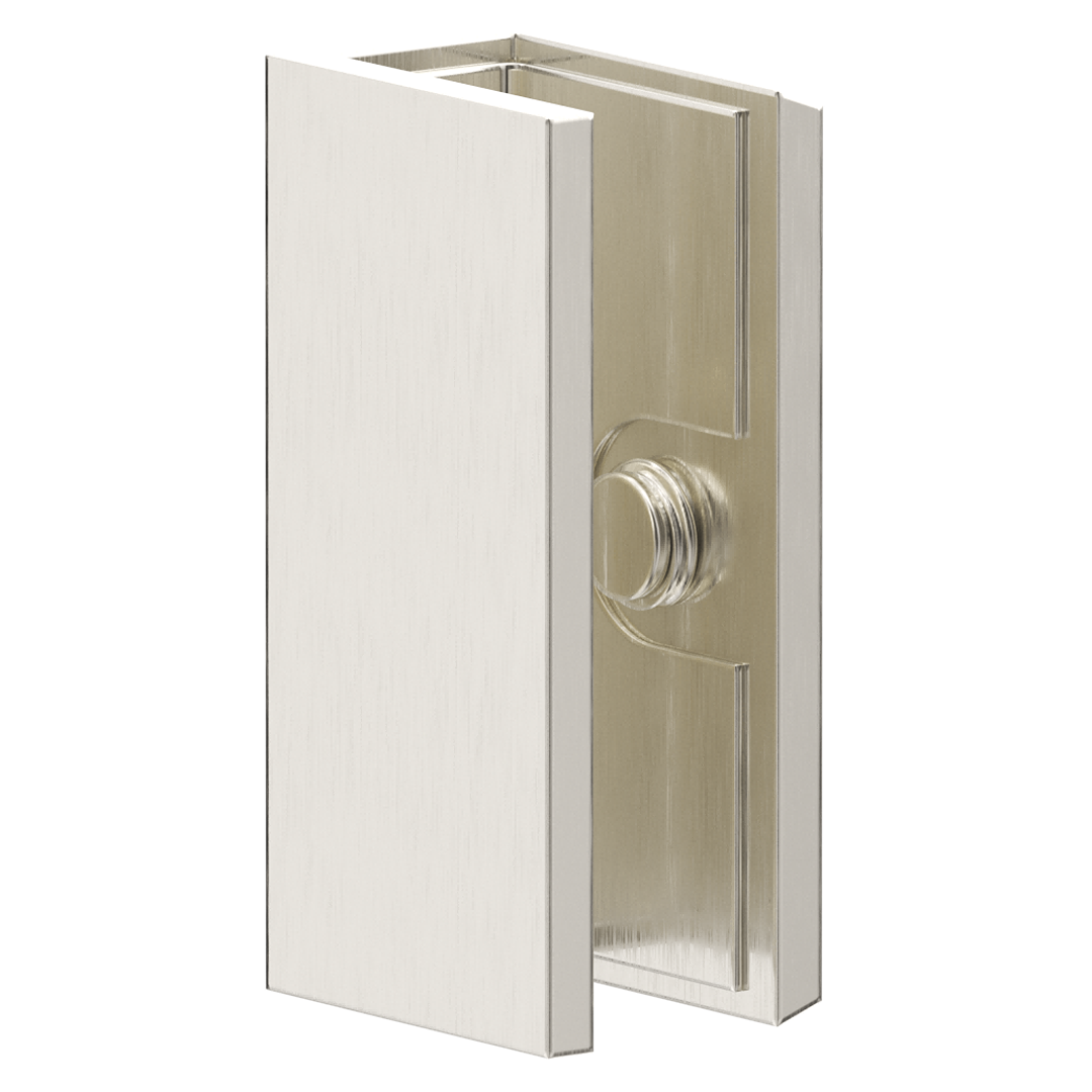 Shower Screen Wall Bracket - Brushed Nickel