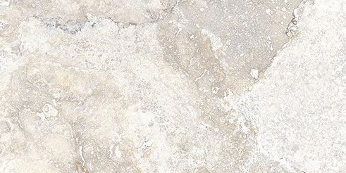 Stoneage 3D Travertine Argento Porcelain Tile tile face, 600 x 300 mm