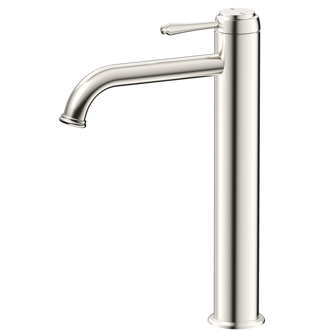 Mica Heritage Tall Basin Mixer - Brushed Nickel