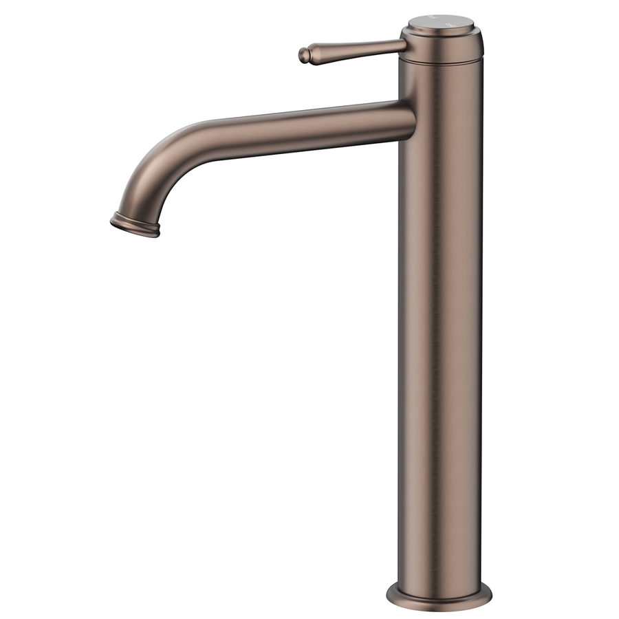 Mica Heritage Tall Basin Mixer - Dusk Bronze