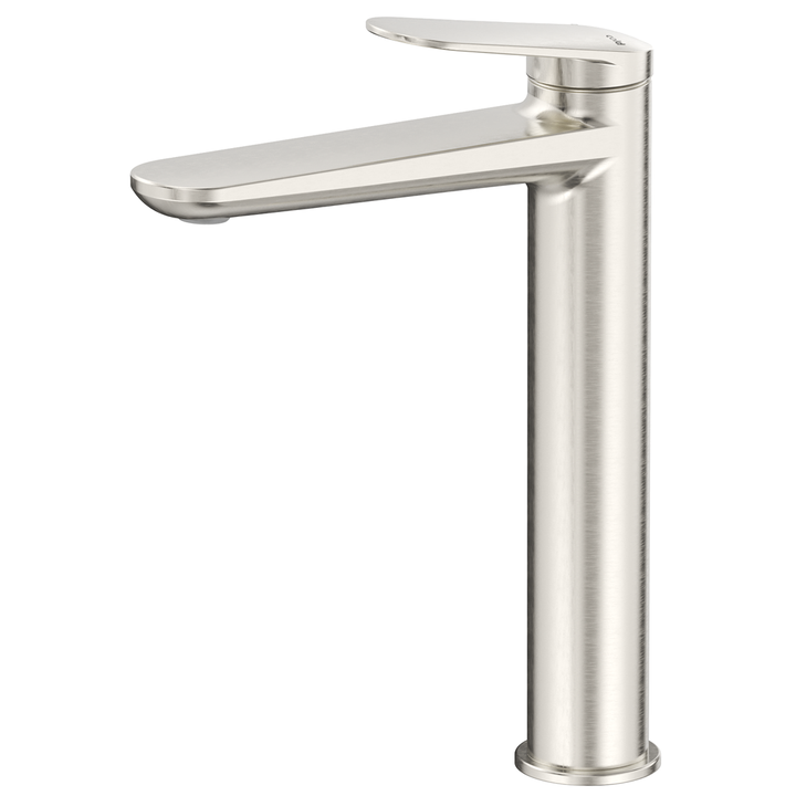Bella Vista Lantra Tall Basin Mixer - Brushed Nickel