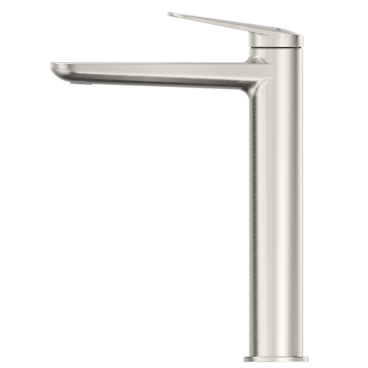 Bella Vista Lantra Tall Basin Mixer - Brushed Nickel