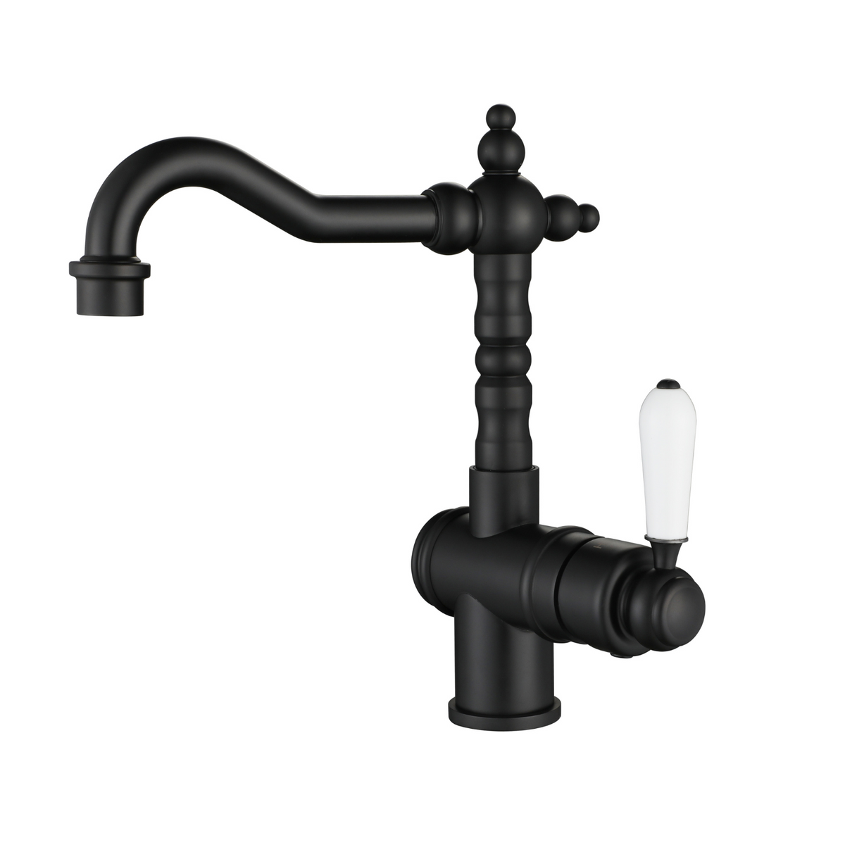Bordeaux High Rise Basin Mixer - Matte Black (BOR002BK)