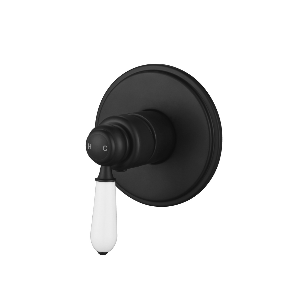 Bordeaux Shower Mixer TRIM KIT - Matte Black