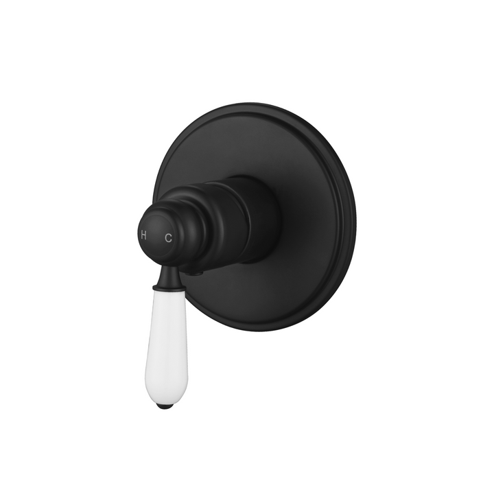 Bordeaux Shower Mixer TRIM KIT - Matte Black