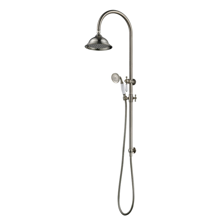 Bordeaux Shower Column Set - Warm Brushed Nickel (BOR013BN)