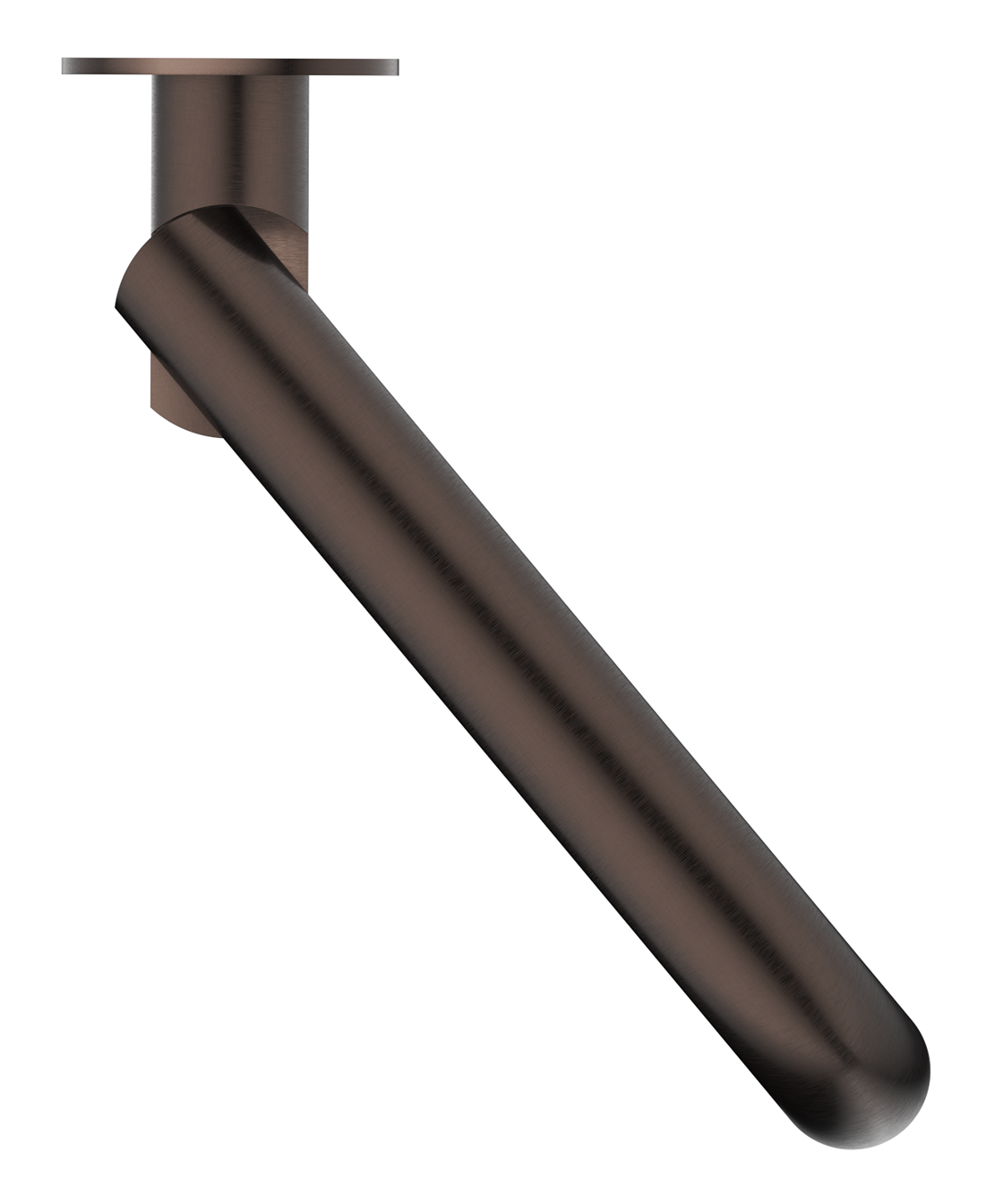 Mica Swivel Bath Spout - Curved - lifestyle