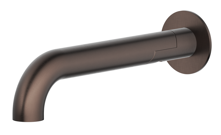 Mica Swivel Bath Spout - Curved - lifestyle