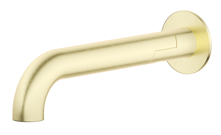 Mica Swivel Bath Spout - Curved - lifestyle