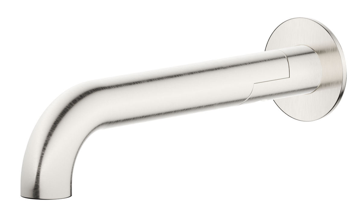 Mica Swivel Bath Spout - Curved - lifestyle