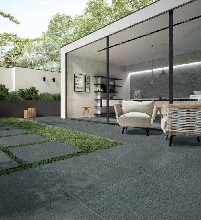 Baystone Tiles in a room setting