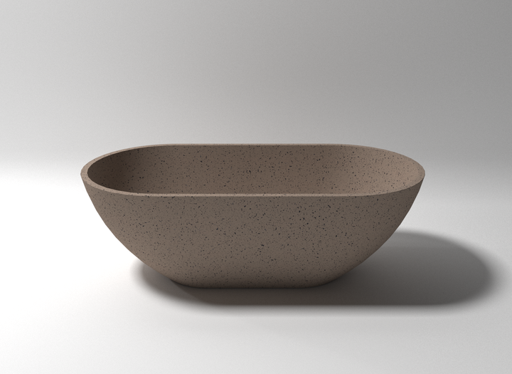 Bella 1600mm Freestanding Bath in Biscuit