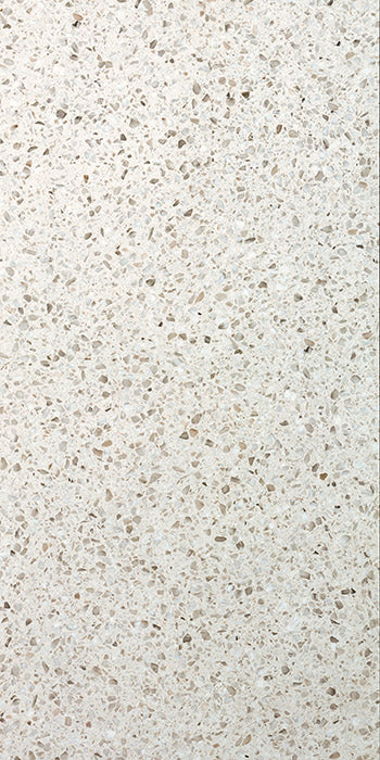 Terrazzo Venezia Bianco Porcelain Tile tile face, 1200 x 600 mm