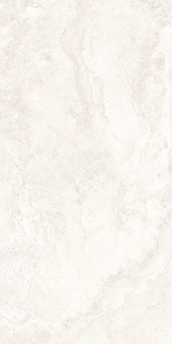 Romestone Bianco Porcelain Tile tile face, 1200 x 600 mm