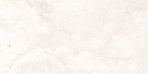 Romestone Bianco Porcelain Tile tile face, 600 x 300 mm