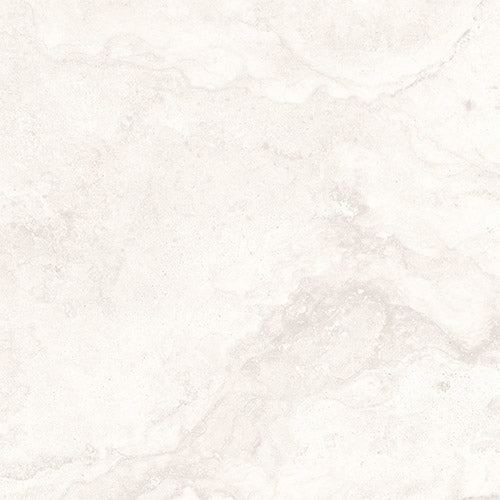 Romestone Bianco Porcelain Tile tile face, 600 x 600 mm