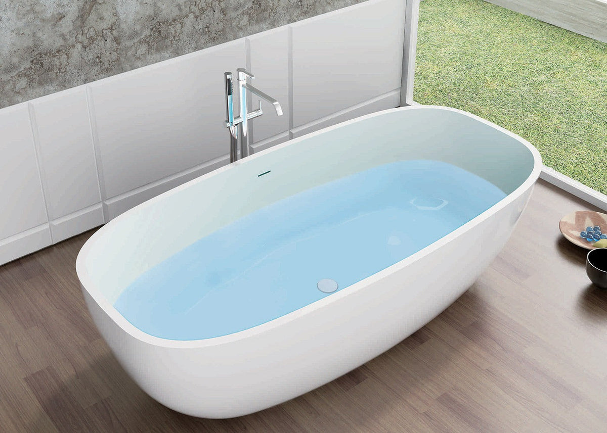 Bora freestanding bath — bathroom lifestyle