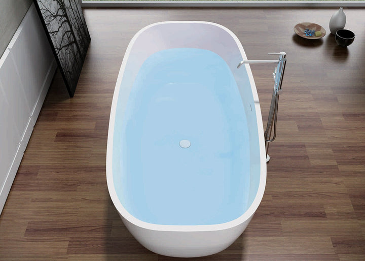 Bora freestanding bath — bathroom lifestyle
