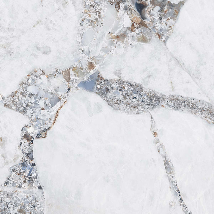 Wonderland Bright Precious Porcelain Tile tile face, 1200 x 1200 mm