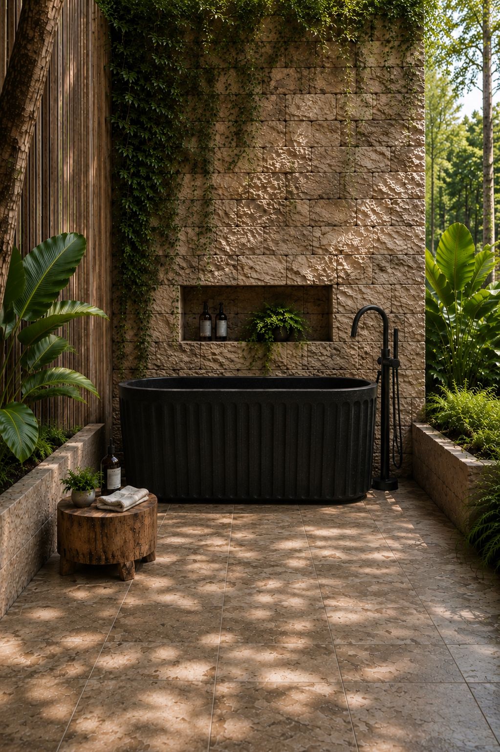 Briza freestanding bath — product view