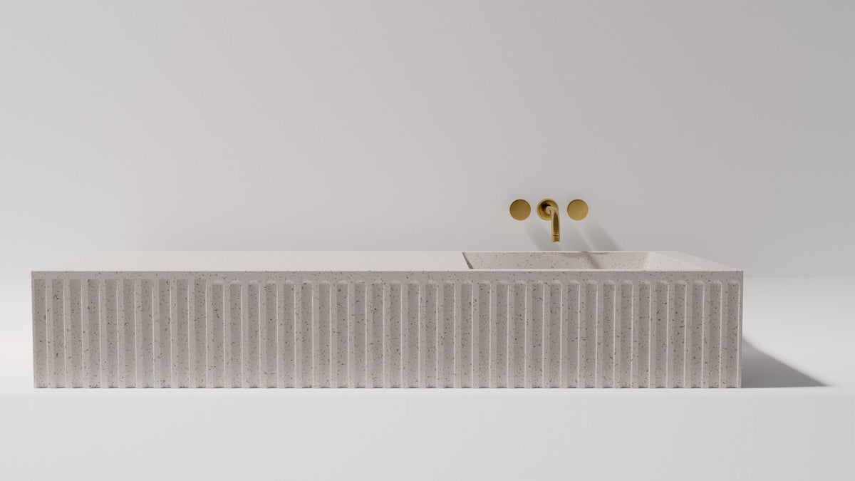 Briza Wall Hung basin — 1200 front view