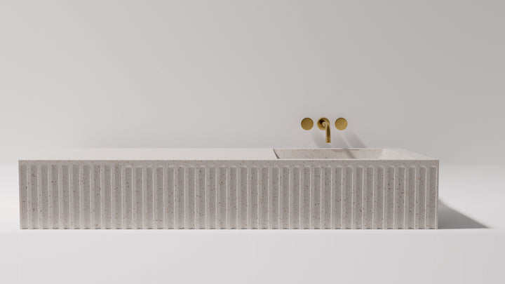Briza Wall Hung basin — 1200 front view