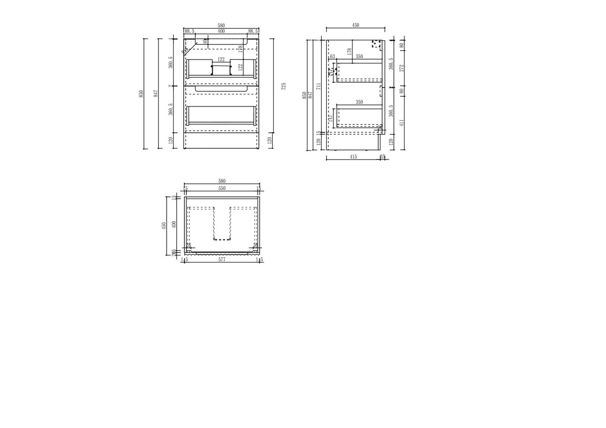 Lovina Floor Standing 600mm gallery