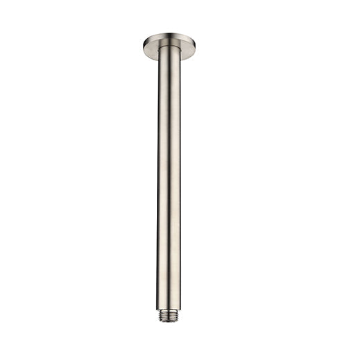 Round Ceiling Shower Arm 300mm - Warm Brushed Nickel (CAR016BN)