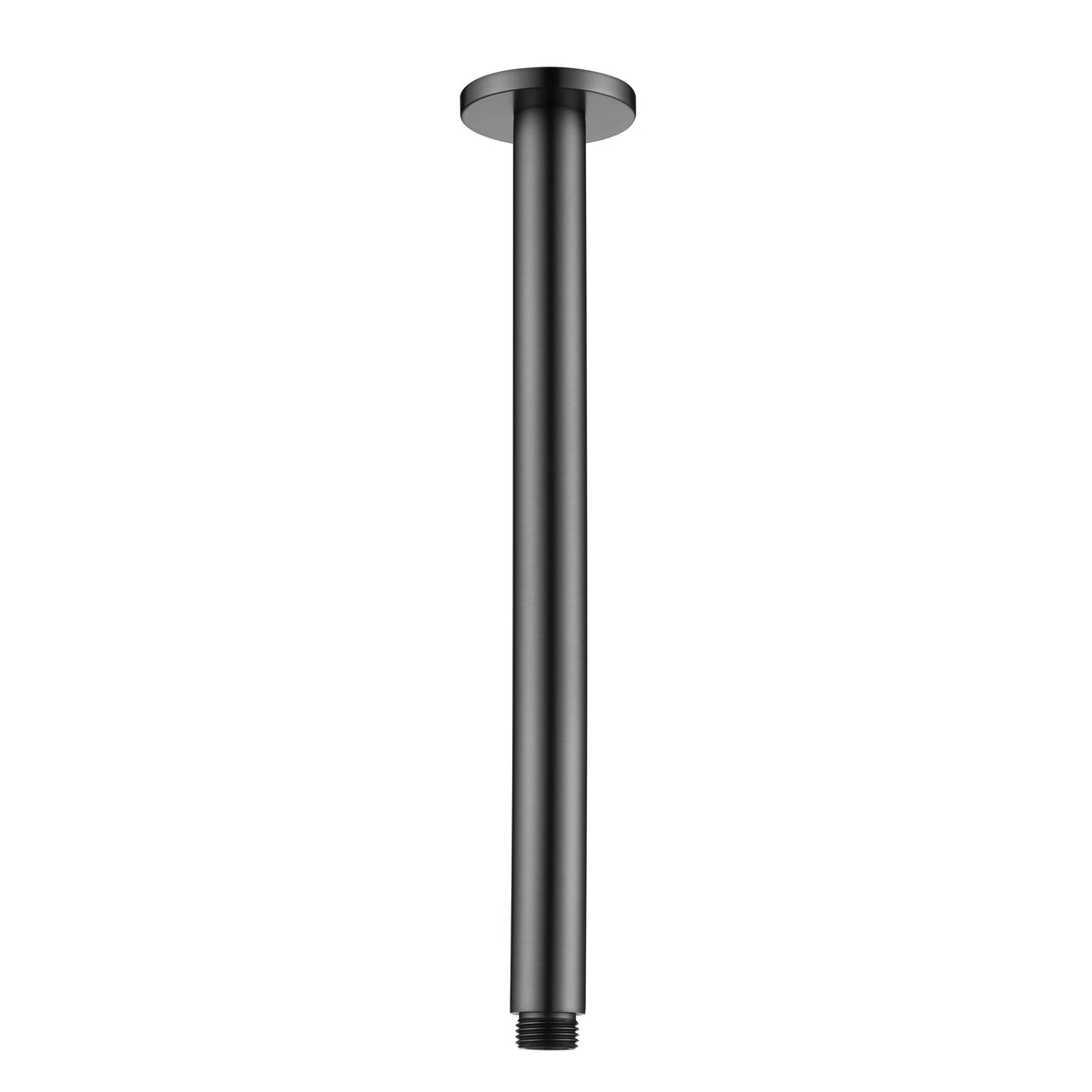 Round Ceiling Shower Arm 300mm - Gunmetal (CAR016GM)