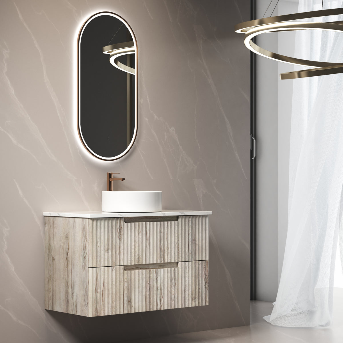 Tuscana Wall Hung 900mm