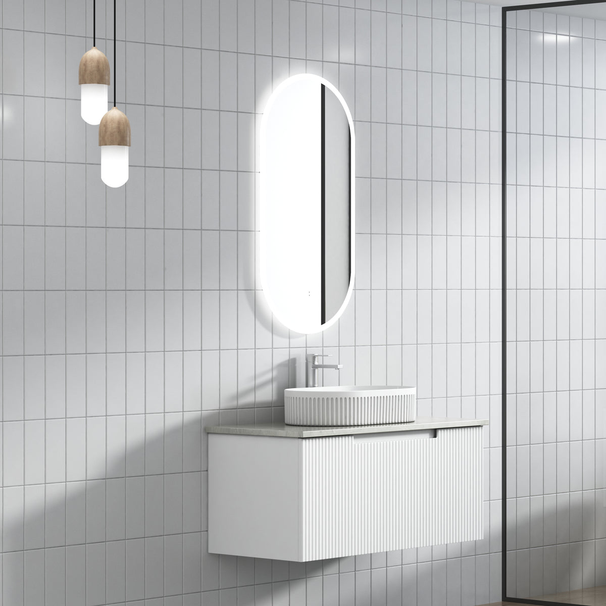 Perla Mark II Wall Hung 900mm gallery