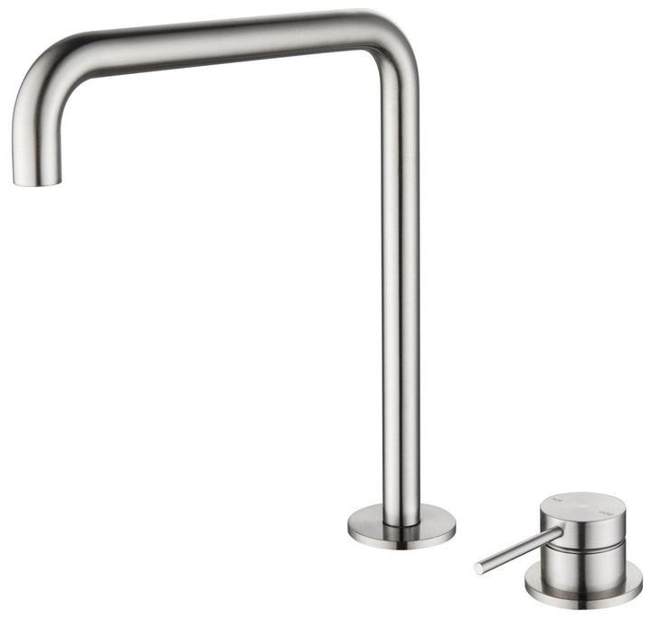 Mica Soft-Square Hob Sink/Basin Mixer Set