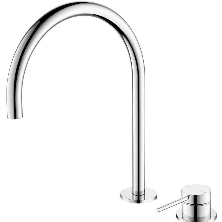 Mica Gooseneck Hob Sink/Basin Mixer Set