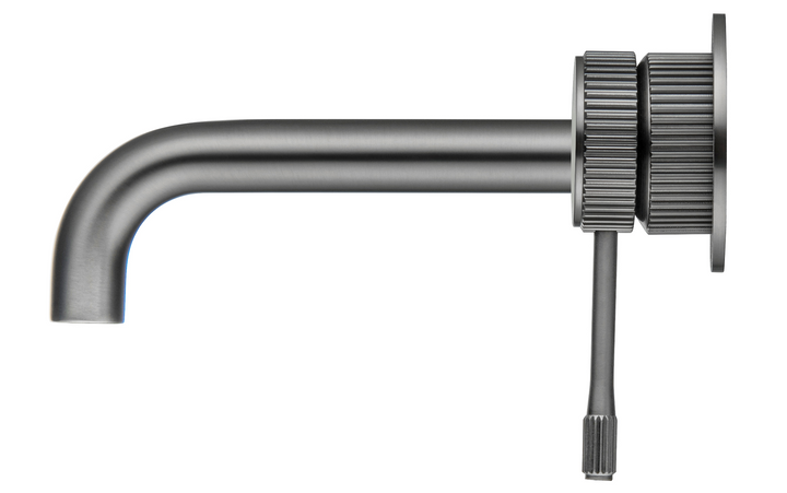 Mica Fluted Wall-Spout Combo - Lifestyle