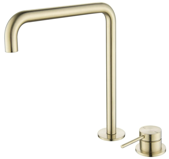 Mica Soft-Square Hob Sink/Basin Mixer Set