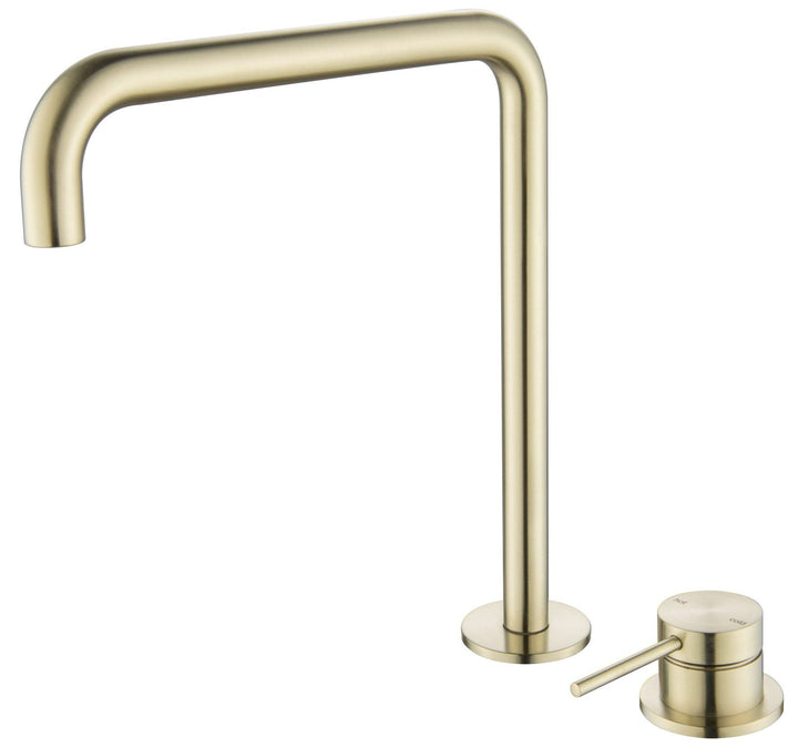 Mica Soft-Square Hob Sink/Basin Mixer Set