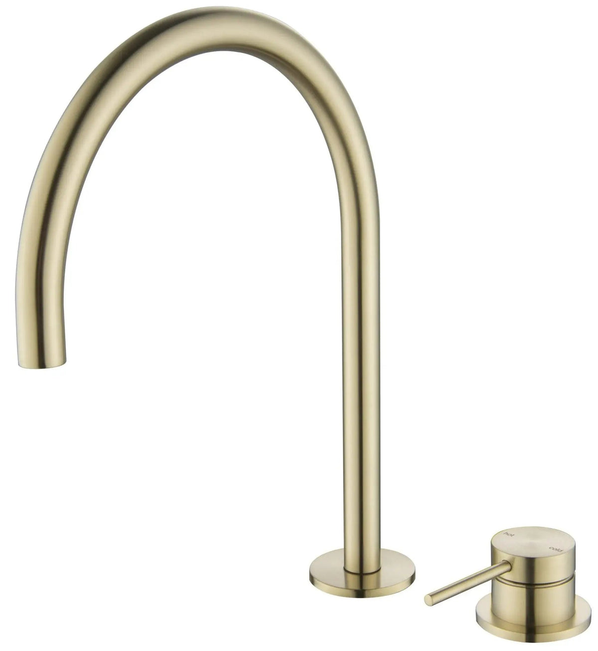 Mica Gooseneck Hob Sink/Basin Mixer Set