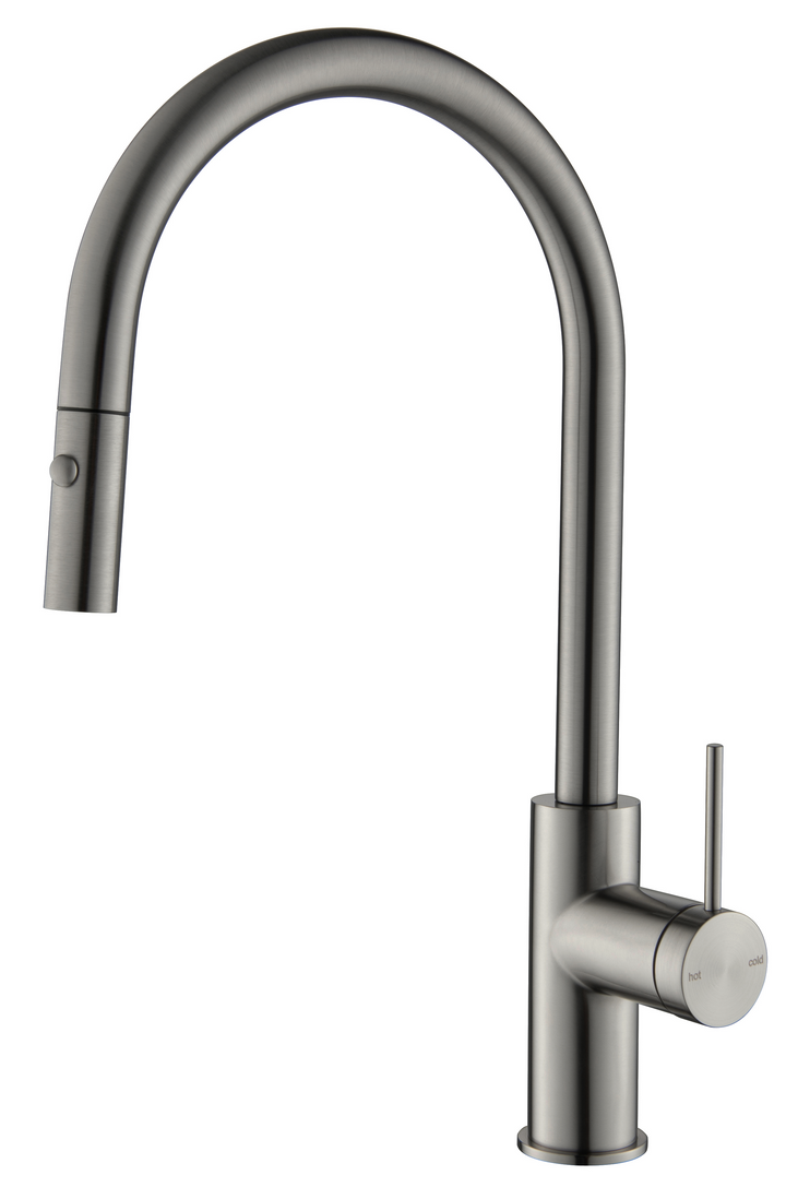 Mica Pull-Out Sink Mixer - Lifestyle install
