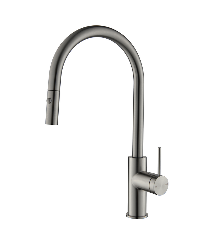 Mica Pull-Out Sink Mixer - Lifestyle install
