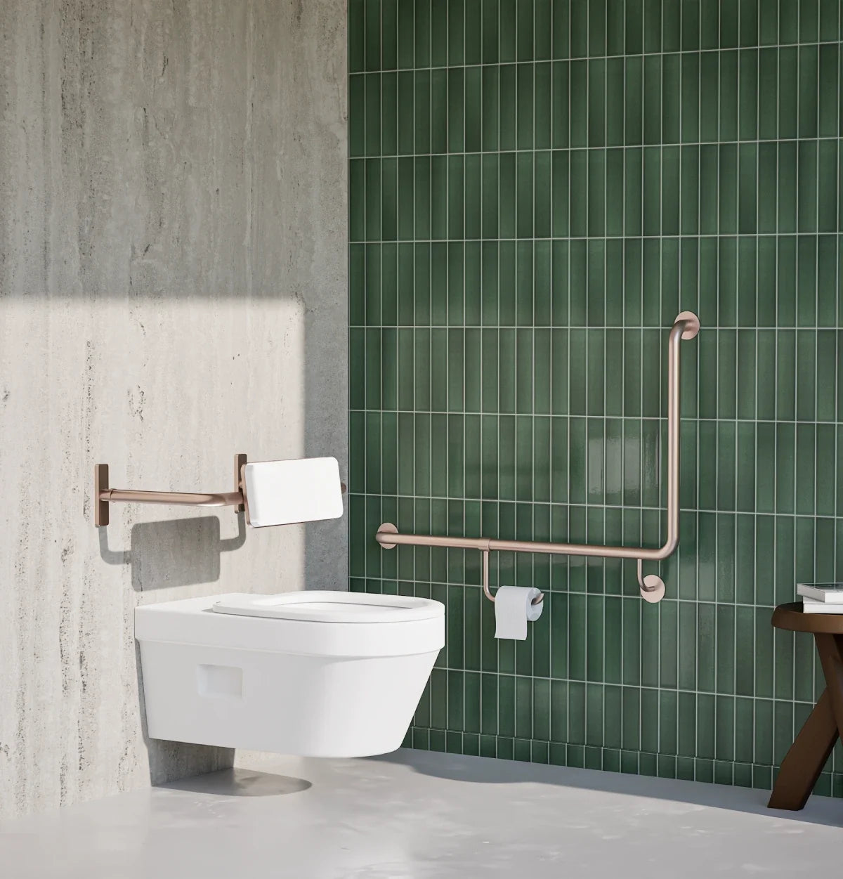 Meir Mobility Shower Seat - Lustre Bronze