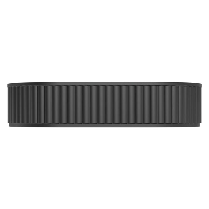 Minka Pill Solid Surface Above Counter Basin - Matte Black
