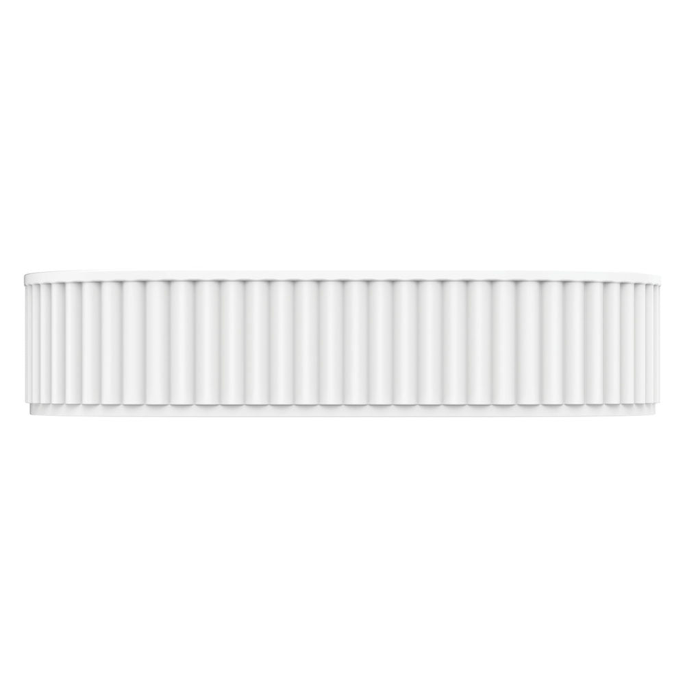 Minka Pill Solid Surface Above Counter Basin - Matte White